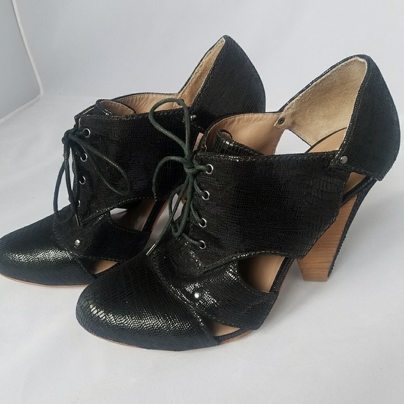 Belle by Sigerson Morrison bootie shoes heels sz 9